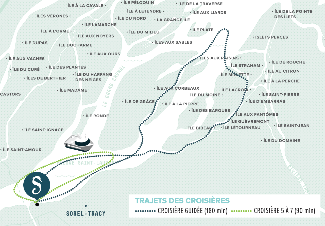 Les croisière des îles de Sorel Statera